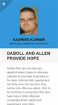 Mobile Screenshot of kasperskorner.speakupwny.com